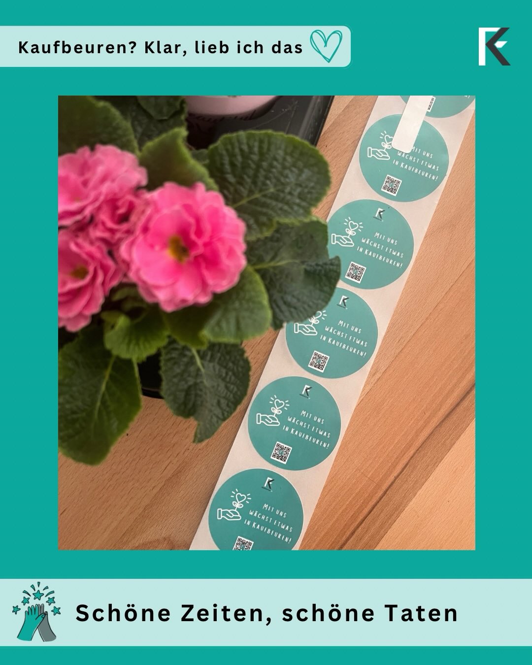 Generation KF – schöne Zeiten, schöne Taten 💛
Diese Woche meinte es das Wetter zwar eher gruselig mit uns, aber davon lassen wir uns doch nicht aufhalten! Unsere kleinen Frühlingsboten mit den Primeln waren am Wochenmarkt in Kaufbeuren und Neugablonz beliebt 🌸 Und eins ist sicher: Das waren nicht die letzten Primeln, die wir verteilen.
Mit uns wächst was in Kaufbeuren und es geht was voran!
Außerdem haben wir in Kaufbeuren ein starkes Zeichen gegen rechts gesetzt. Trotz Regen war bei der Demo einiges los! Danke an alle, die dabei waren und Haltung gezeigt haben! ✊
Und was diese Woche natürlich auch nicht fehlen darf: Nach langer, langer Zeit endlich wieder ein Joker-Sieg und dann auch noch gegen Landshut! ❤️🤍 Das hat uns besonders gefreut.
#generationkf #generationkfschönezeitenschönetaten #generationkfwahlkampf #generationkfkommunal2026 #kaufbeuren