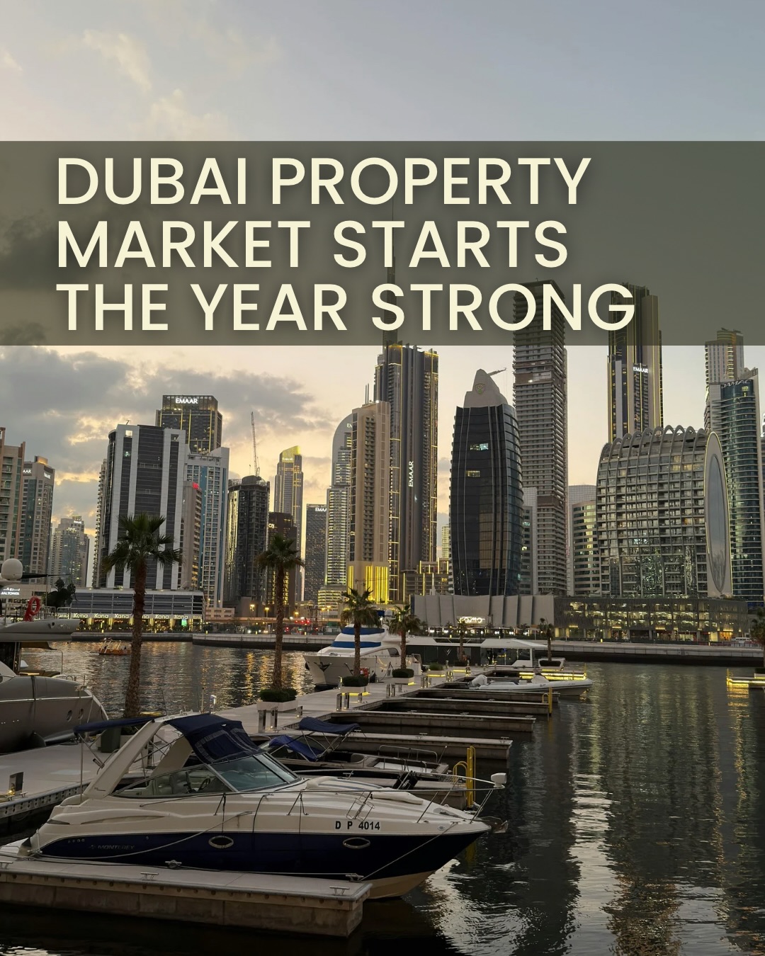 Dubai’s real estate market opened the year with record momentum.
January property transactions reached AED 72.4bn ($19.72bn), marking a 63% year-on-year increase, with off-plan sales driving much of the activity.
Strong demand, long-term planning, and sustained investor confidence continue to position Dubai as a global property hub.
📩 DM “MARKET” to understand which areas and segments are seeing the strongest traction.