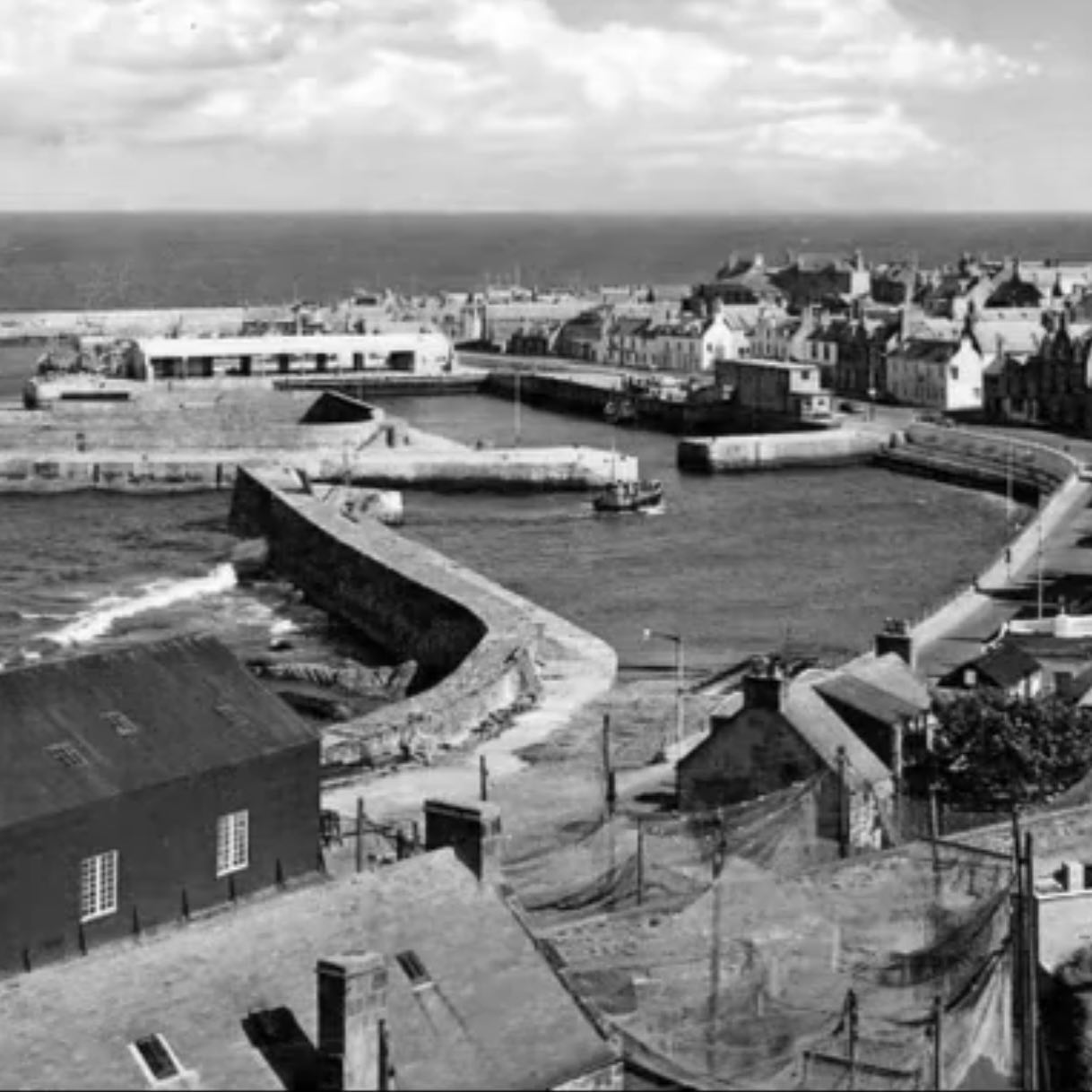 Macduff Harbor in this historic picture