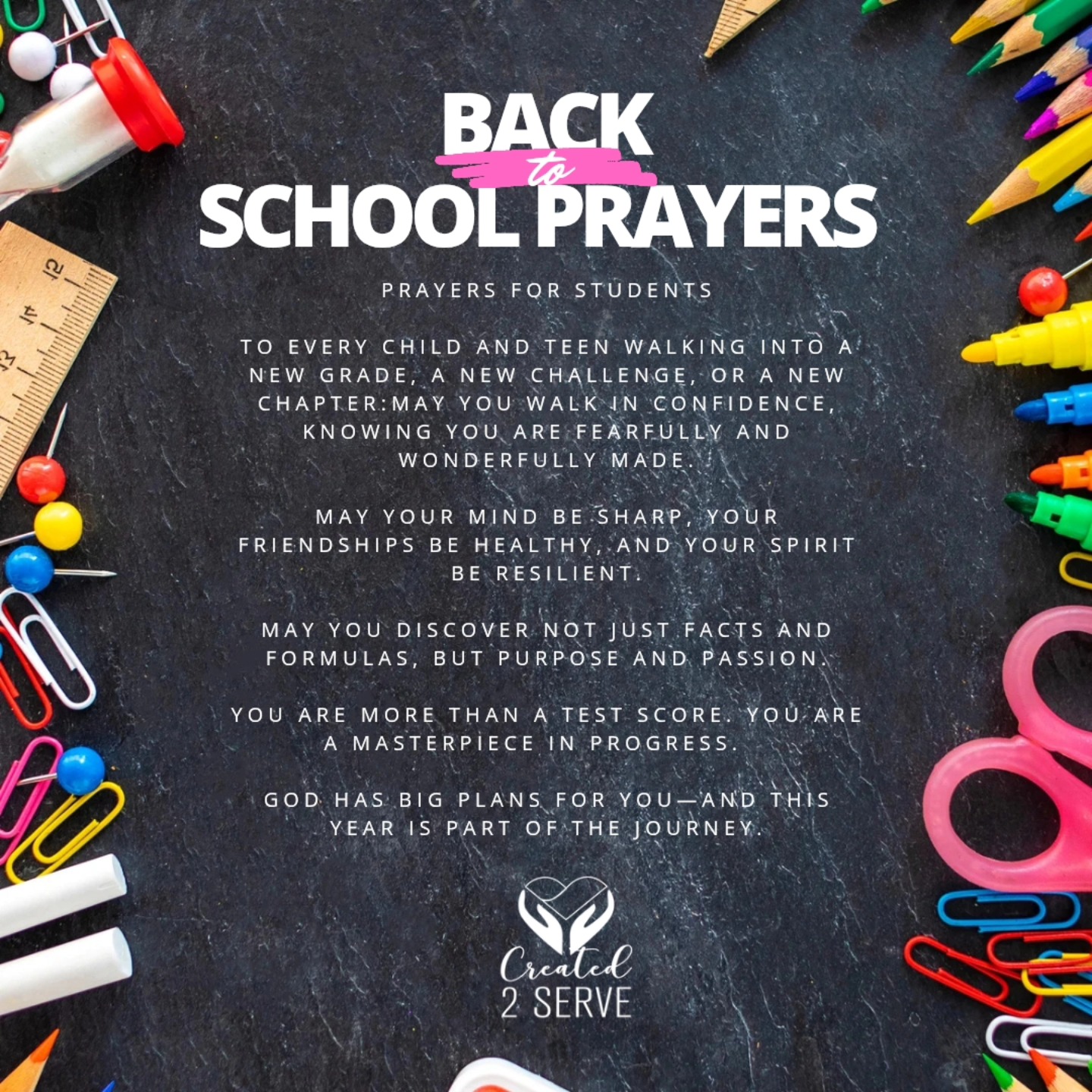A Prayer for Every Student Starting a New Chapter 📚✨
To every child and teen walking into a new grade, a new challenge, or a new chapter:
May you walk in confidence, knowing you are fearfully and wonderfully made.
May your mind be sharp, your friendships be healthy, and your spirit be resilient.
May you discover not just facts and formulas but purpose and passion.
You are more than a test score. You are a masterpiece in progress.
God has big plans for you—and this year is part of the journey.
#BackToSchool
#PrayerWarrior
#FaithOverFear
#StudentGoals
#GodsPlan
#SpeakLife
#BlessedAndGrateful
#AcademicSeason
#MentalHealthMatters
#PositiveAffirmations
#NewSchoolYear
#ConfidenceIsKey
#ChristianMotivation
#ReelInspiration
#TrendingNow