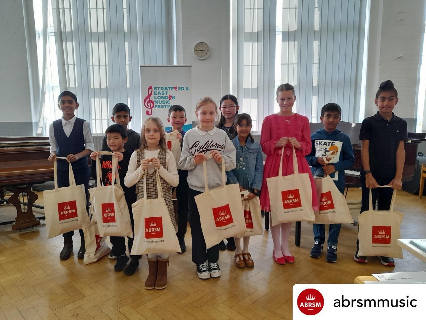 Posted @withregram • @abrsmmusic We were proud sponsors of the Graded Piano Classes at the 2023 @stratfordmusicfestival this February. 🎹
Here are some of our fantastic participants in the Grade 3 Piano Class with their ABRSM goody bags! 👏