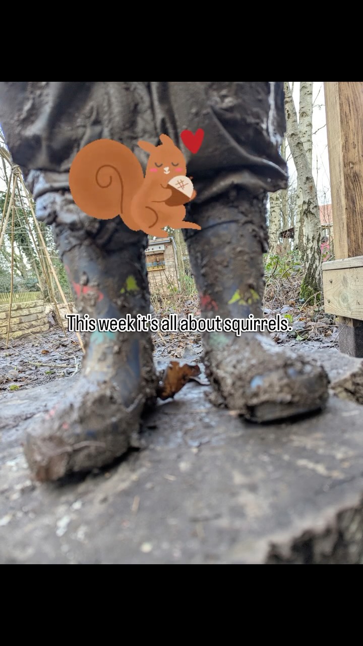 We had such fun today finding the squirrels lost acorns! The children got creative making acorn cakes, pies and soup. We also explored how we can move our bodies like squirrels and completed an obstacle course.
#naturebugssolihull #forestschool #solihullmumsanddads #bentleyheath #muddyoutdoorlearning