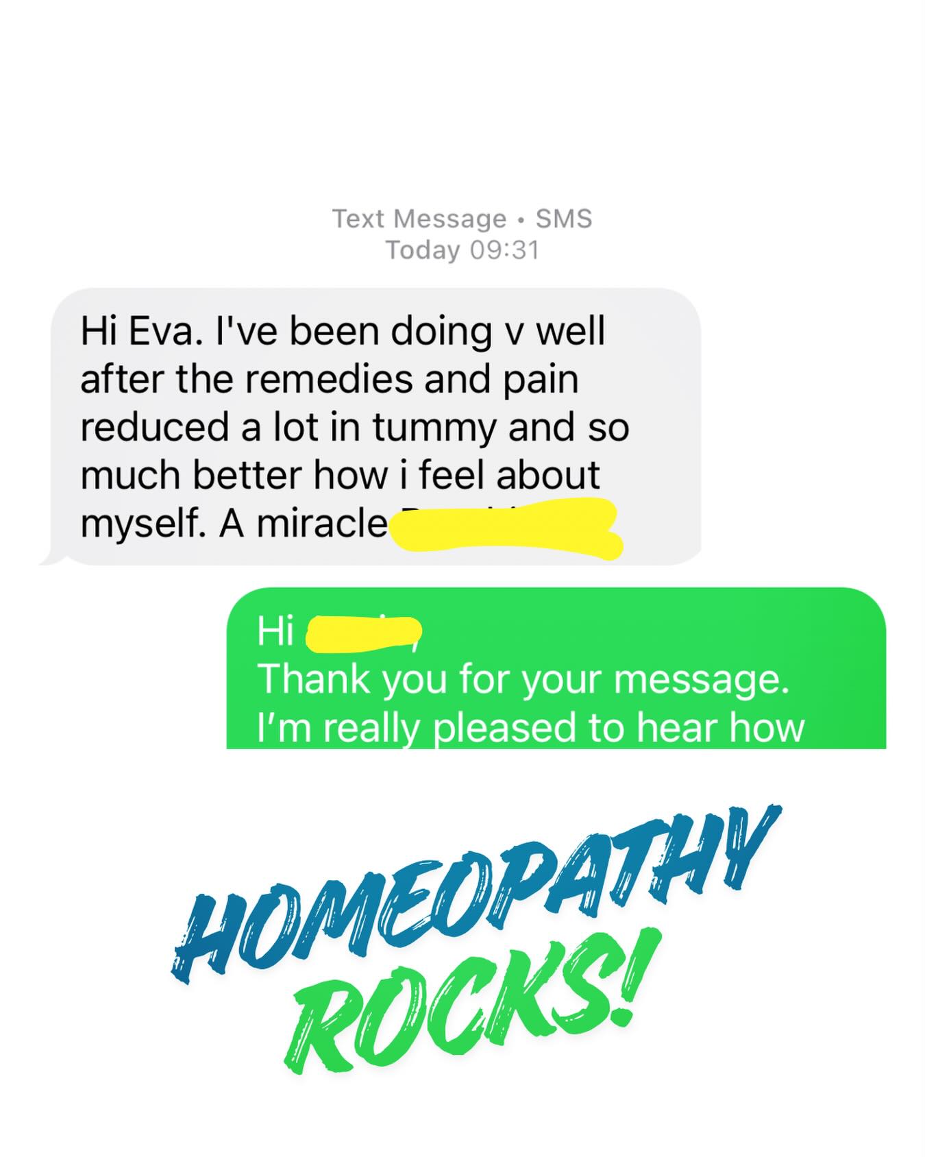 It’s such a joy to read messages like this.
#homeopathyrocks ❤️❗️
#naturalremedies #wellness #malvern