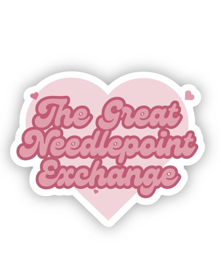 Let’s talk merch for The Great Needlepoint Exchange! There are a few makers here so please be sure to follow up directly with them. I’ll also link in stories/highlights for these items, too!
@charttofinish with the OG die-cut sticker
@nellieneedlework with the hat, project bag, crewneck, & tote
Beaded bracelets are a Bateswood exclusive! My niece wanted in on the fun so they will be made-to-order by her because ✨girlhood✨ these are listed on the website now
@pointtakenkate with the needleminders!
What a universe we have created 🥹
