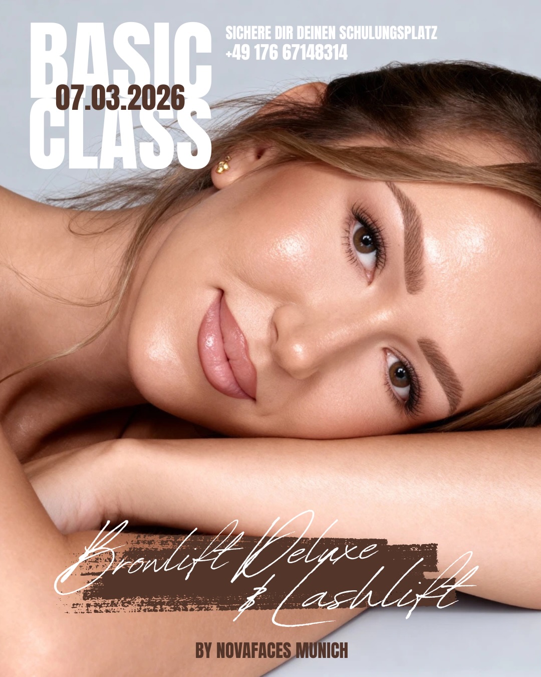 ✨Nicht nur ein Lifting - sondern DAS
Lifting!✨
Am 07.03.2026 öffne ich die Türen zu meiner Basic Class: Browlift Deluxe & Lashlift in München.
💼 Starter-Set inklusive - prall gefüllt mit hochwertigen Produkten, die dich sofort durchstarten lassen. Alles, was nicht enthalten ist, bekommst du vorab zugeschickt, damit du nach der Schulung direkt starten kannst.
🚫 Kein 08/15 - hier lernst du eine Technik, die es in Deutschland so noch nicht gibt. Inspiriert aus dem Ausland, einzigartig in der Umsetzung, intensiv in kleinen Gruppen.
👩🏼🎓Praxis pur: Du arbeitest an eigenen Modellen und bekommst von mir Schritt-für-Schritt-Insiderwissen.
📍Ort: NOVAFACES Munich
📅Datum: 07.03.2026
📲Platz sichern: +49 176 67148314
🔥 Limitierte Plätze - sichere dir jetzt deine Schulung!