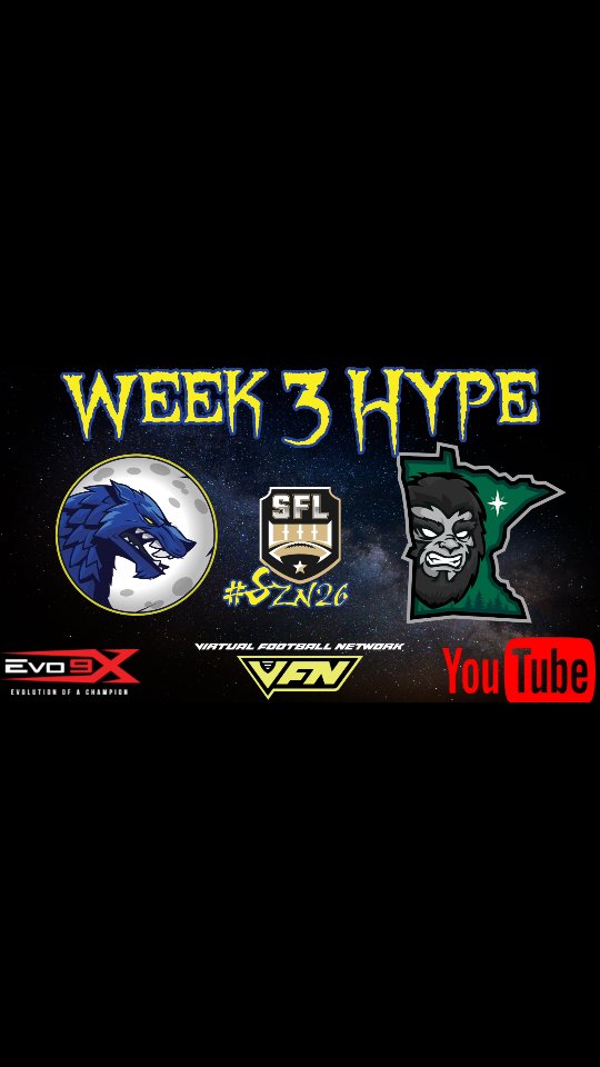 We play the undefeated @mn_legend_sfl tonight! It's @simulationfl #Szn26 Week 3 action! Show us some love and watch our Week 3 Hype Video: (Lycans YouTube link in bio)
#MakeAnImpact #HowlAtTheMoon #LycAngeles #NewMoon