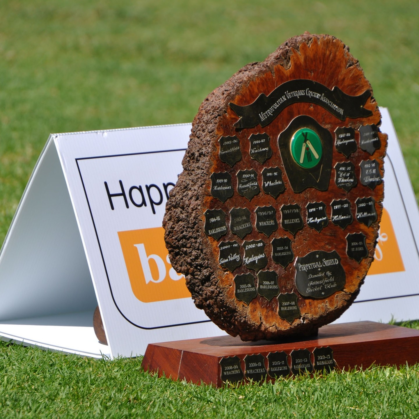 the "BURL" perpetual trophy for the winner of the grand final each season