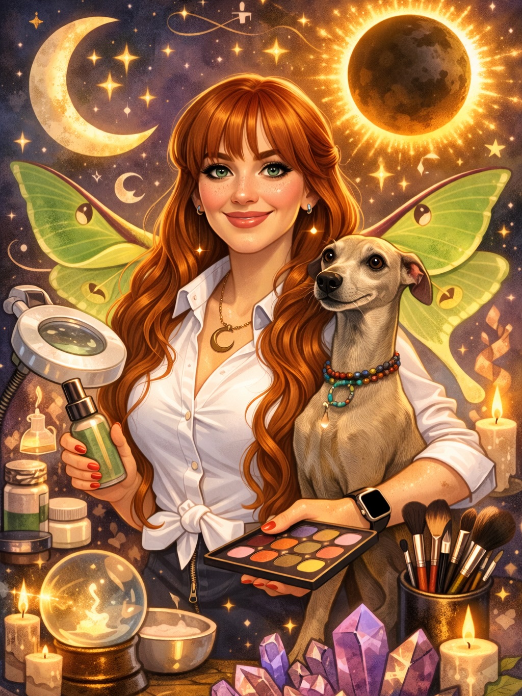 ✨I asked Chat GPT to create a caricature of me and my job based on what it already knows about me.
I think they’re pretty spot-on!🫶 Even Zero made it 🐶
What do you think?