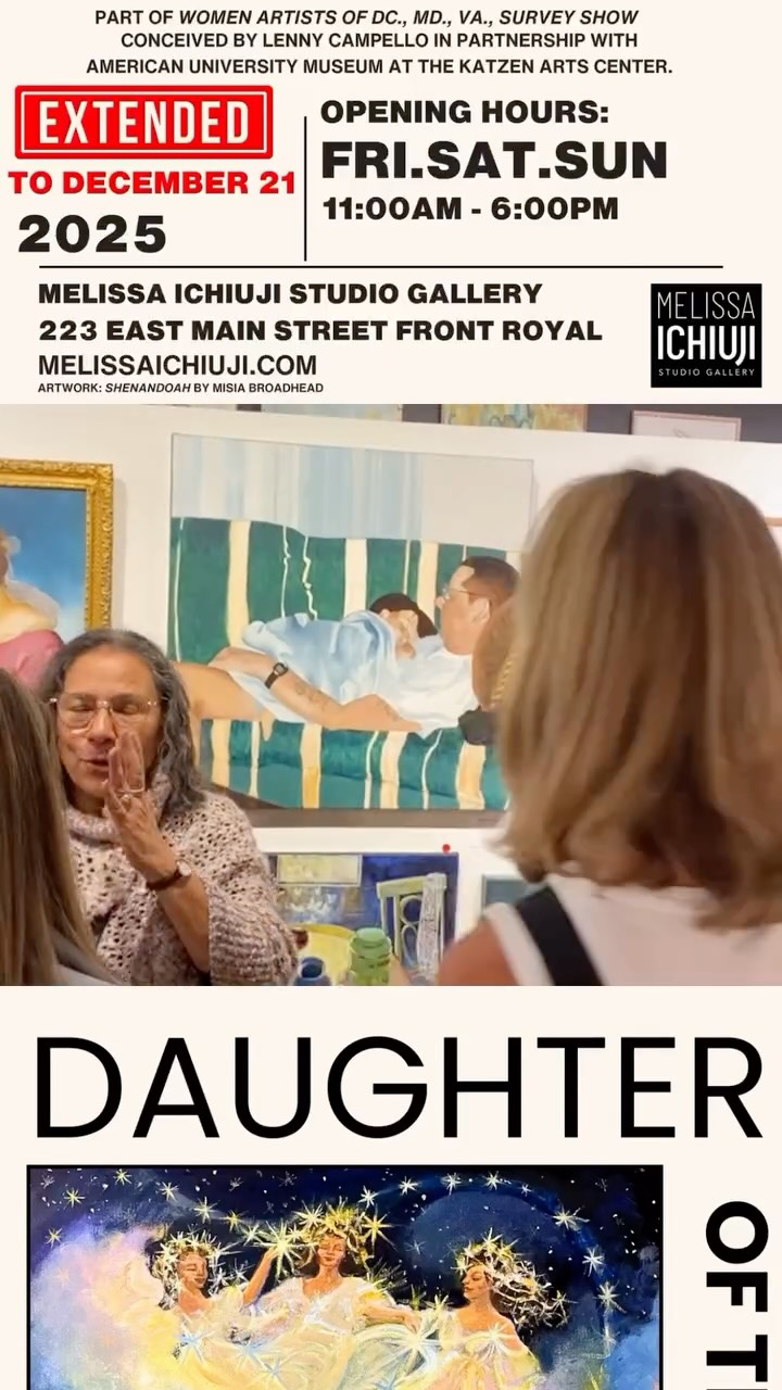 Little things (🔴) big dreams
.
We’ve been extended! @ichiujigallery
#womenartists #dmvartist #daughterofthestars