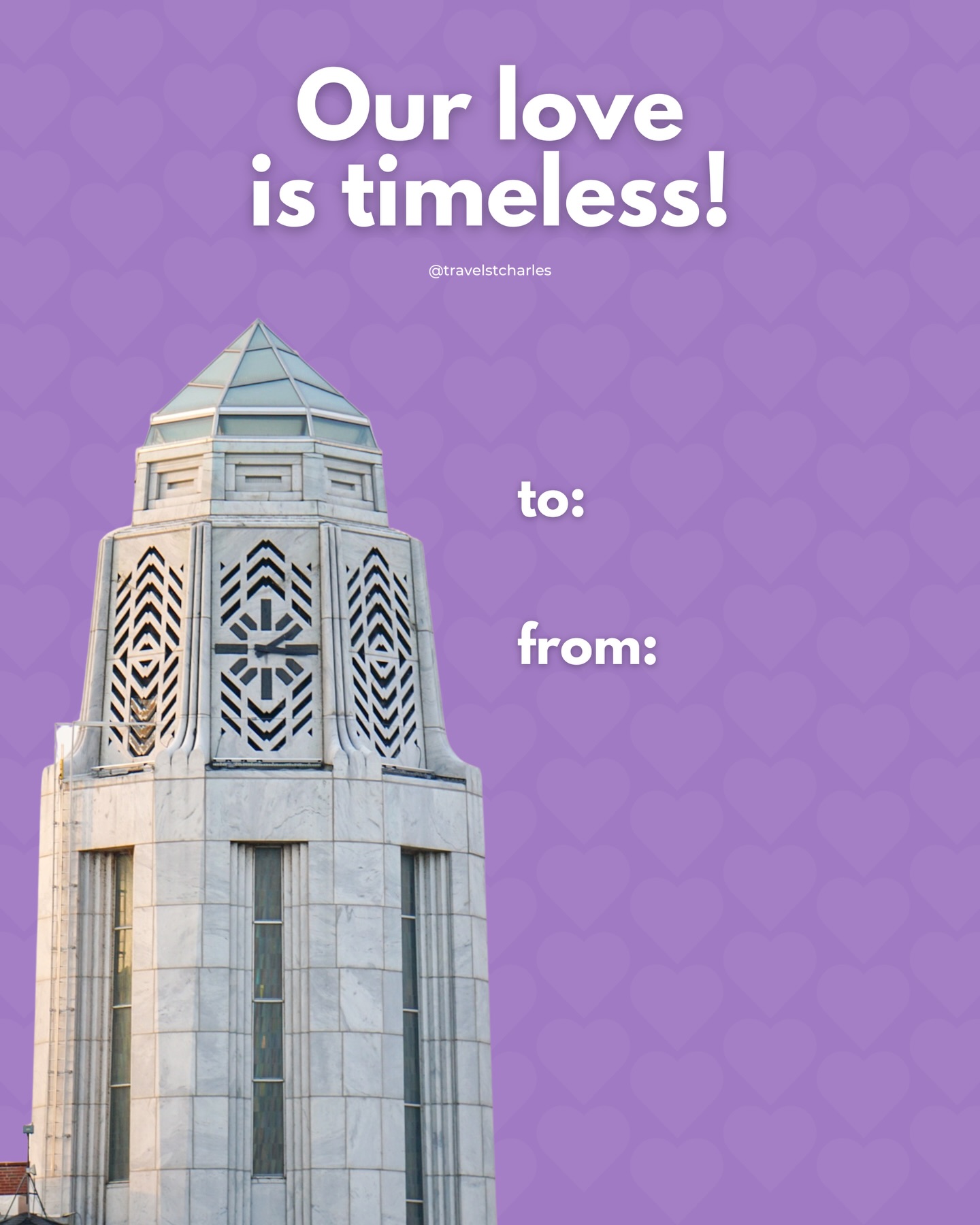 Happy Valentine’s Day from us to you, St. Charles 🤍