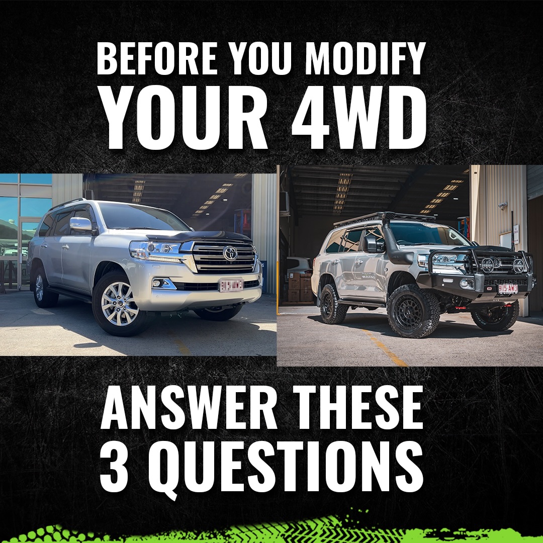 Before you start ordering parts… ask yourself this.
Most people jump straight to mods. Bigger tyres. Lift. 2000W inverter. Performance upgrades.
But if you don’t answer these three questions first, you’ll waste money.
1️⃣ What are you actually going to use it for?
Touring? Towing? Daily driving? Beach runs? Be honest about the 80%.
2️⃣ How much 4WD experience do you have?
Your setup should match your skill level. No point building a weapon you don’t know how to use.
3️⃣ What’s your real budget?
Not the dream number. The real one. Figure out what you’re not willing to compromise on.
If you’re planning a build, which one of these do you struggle with most?
#4wding #offroadadventure #caravanningwithkids #4x4mods