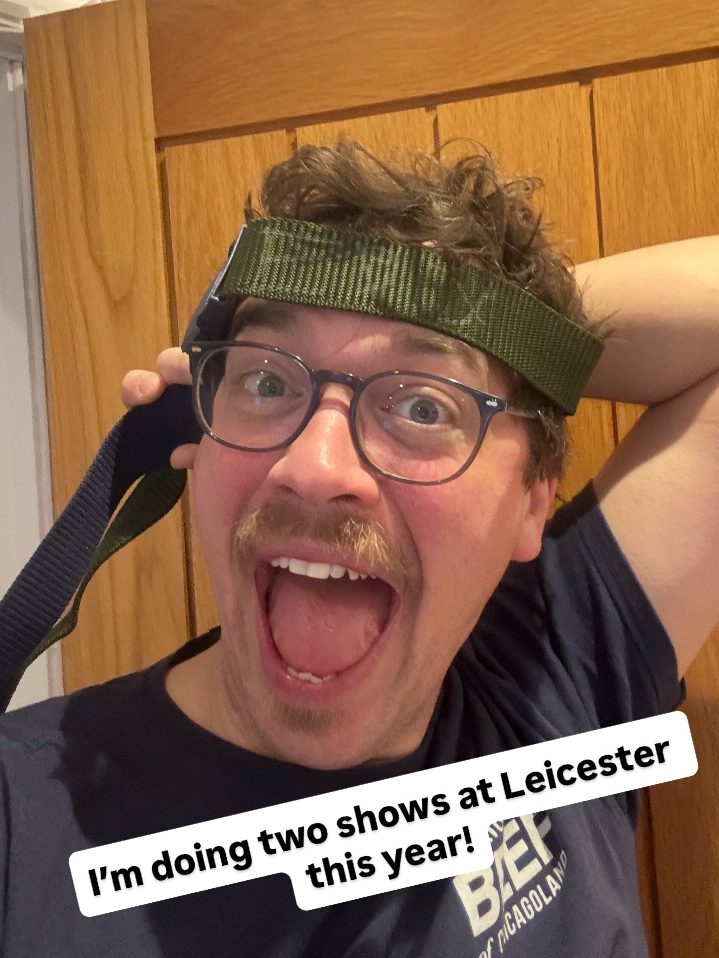 I’m doing two shows @leicscomedyfest / @kidscomedyfest this year and also I crocheted Kermit the frog!
Two grand works of progress and one finished frog in time for the reboot today.
My first ever family comedy show is @attenboroughac on the 19th where I try to get planning permission for the worlds greatest theme park
Then AHOY! It’s Pick Up Thy Bow and Swim Oh! Mighty King of Ithaca @duffysbarleicester w/ @tripleceepee for the @weirdoscomedy weekend.
That’s at long last an electro punk retelling of the odyssey that couldn’t get Matt Damon’s schedule to line up for it.
Come see them both! Or one!
#leicestercomedyfestival #kidscomedyfestival #odyssey #themeparks #ahoy