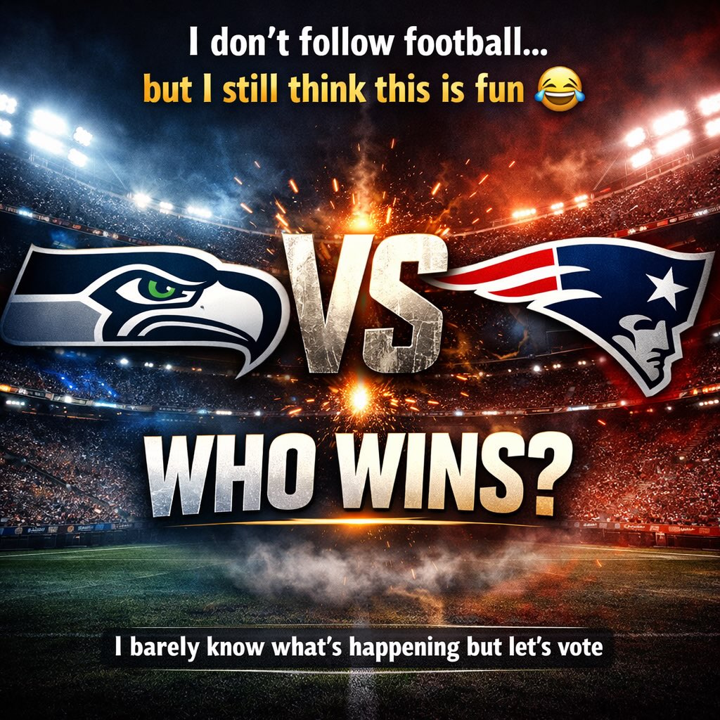 I donât follow football.
I donât know stats.
I barely found out whoâs playing today.
BUTâŠthe Super Bowl is still fun đđ
So letâs vote:
đđđ
Seahawks or Patriots: whoâs winning today?
Comment your pick and we will see who is right!
#DeckedOutDad #SuperBowlPoll #FootballFans #GameDayFun #IHaveNoIdea