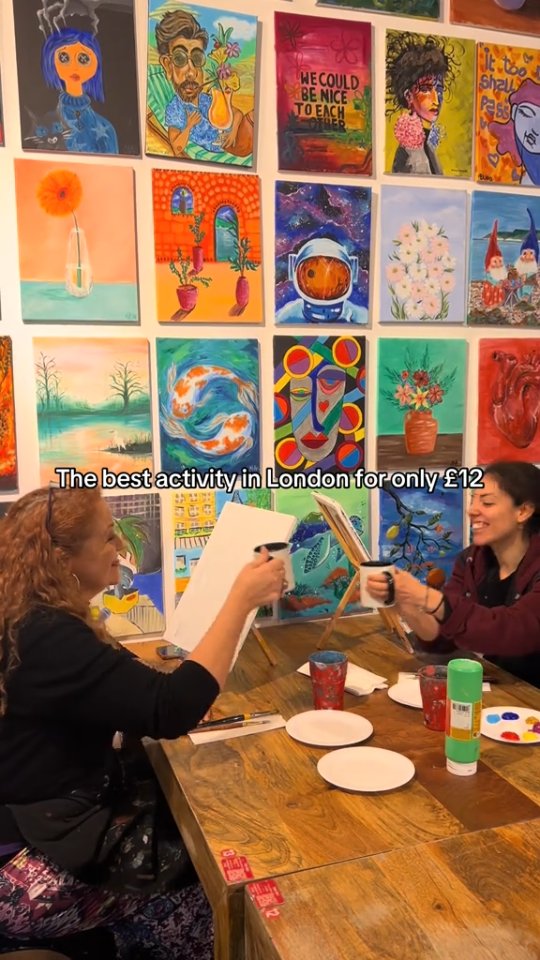 The best affordable activity to do in London this week 🎨
#artplaylondon #artplay #artbar #londononabudget #thingstodolondon