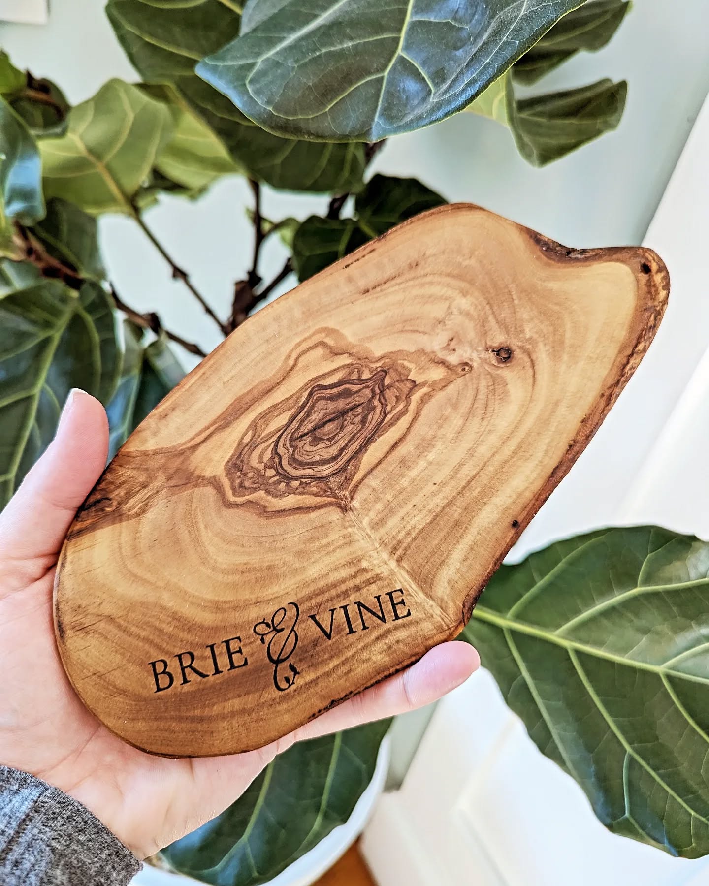 The finished logo burned onto a cute little charcuterie board! We'll be sending this off as a congrats gift to our client soon! We love sending little surprises when we can. Now, what design can we burn next....🤔🤔 😜
-----------------------------------------
In need of a logo? Or maybe another design service to help support your business? Preview our work on our website at www.daviesdesigns.net or contact us anytime at www.daviesdesigns.net/contact-us. We'd be thrilled to hear from you!
#DaviesDesigns #DaviesDesignsStudio #logodesign #logodesigner #branding #woodburning #woodburningart #charcuterie #custom #custommade #charcuterieboard