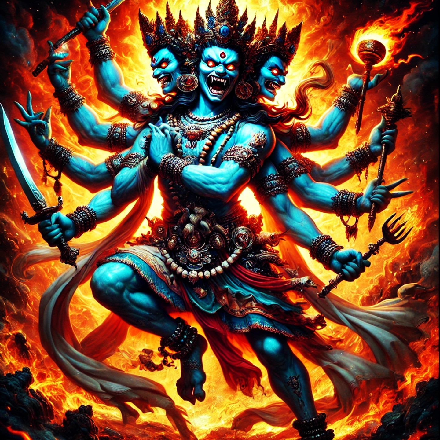 CUTTING THROUGH IGNORANCE
Hatred and anger arise when ignorance binds the heart. Kilaya’s phurba, sharp and uncompromising, cuts through these chains, leaving only the luminous clarity of Vajrasattva’s purity. His wrathful form is not destruction—it is transformation. When you invoke Kilaya, you summon the courage to face your own darkness and emerge radiant.
#Kilaya #PhurbaPractice #WrathfulDeity #TransformNegativity