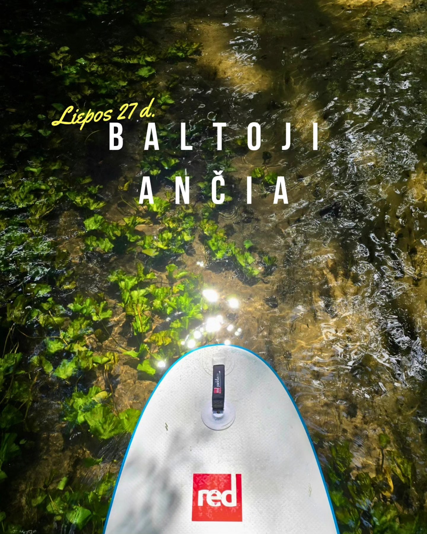Nuo rutinos – tiesiai į vandenį. Leisk sau atsikvėpti! 🌊
Baltosios Ančios (SUP) irklenčių turas – tai galimybė sustabdyti laiką bent sekmadieniui.
Upė, gamta, tyla ir Tu – ramus nuotykis, kurio nereikia atidėlioti.
📅 Liepos 27 d. (sekmadienis)
🕦 Startas – 11:30
📍 Netoli Kapčiamiesčio
🏄🏼♂️ ~9 km maršrutas – tinka ir pradedantiesiems, ir pažengusiems.
✔️ Instruktažas prieš startą – aiškus ir trumpas.
✔️ Pasirūpinsime visa reikiama įranga!
✔️ Tereikia tavo sprendimo: plaukti ar vėl „gal kitą kartą“?
Vietų skaičius ribotas – nelauk paskutinės minutės!
REGISTRACIJA: https://www.gosup.lt/irklenciu-turai-dzukijos-upemis
