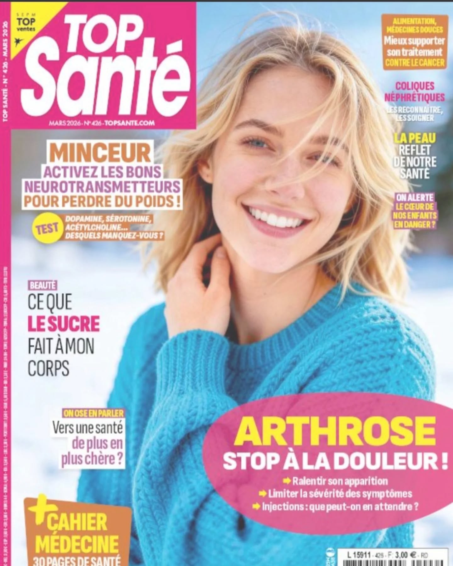 Merci Jessica et Top Santé de m’avoir intégrée dans ce focus sur la barre au sol, héritée de la danse classique et de Boris Kniaseff.
Merci à Jessica de s’y être intéressée, d’être venue essayer et d’avoir souhaité parler de ma barre au sol réinventée que j’enseigne et chéris depuis 14 ans, pensée comme un véritable outil de bien-être, au service de la santé mentale et physique 🙏✨