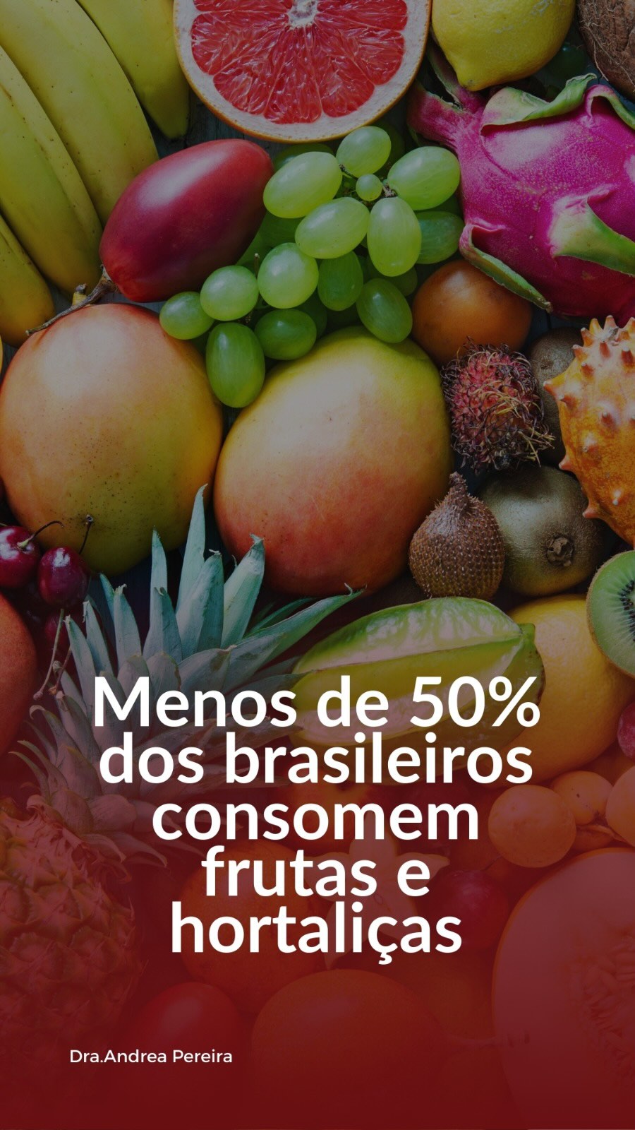 Nessa semana, o VIGITEL, uma pesquisa telefônica do Ministério da Saúde, apresentou dados sobre hábitos dos brasileiros. Entre eles, o consumo preocupante de ultraprocessados. Dados recentes do Vigitel mostram que apenas 31,4% dos adultos consomem frutas e hortaliças na frequência recomendada, enquanto 1 em cada 4 adultos apresenta consumo excessivo de ultraprocessados. Esse cenário é ainda mais preocupante entre os jovens de 18 a 24 anos, faixa etária na qual esse percentual atinge 45,5%. E você, consome frutas, verduras e legumes?
#alimentação #alimentaçãosaudável #ultraprocessados #VIGITEL #obesidade #nutrologia