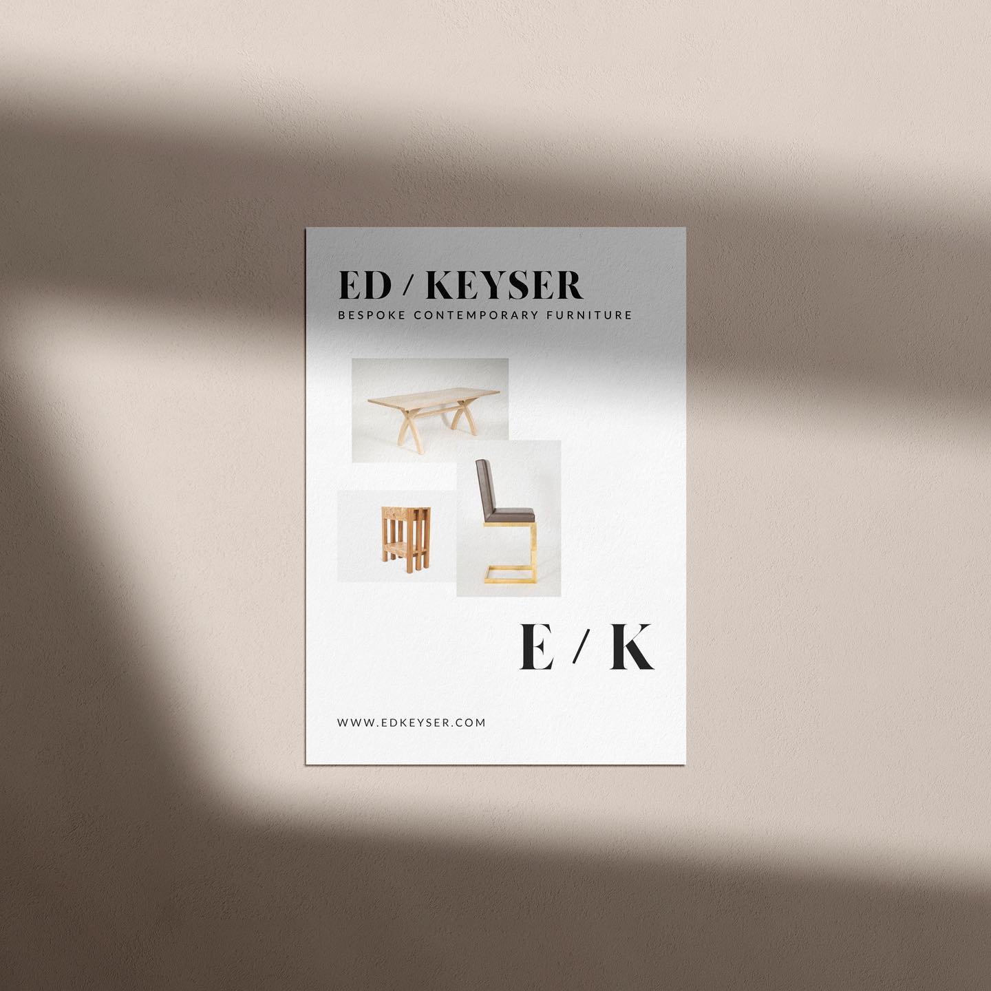 A little taste of the next project that we will upload on our website. Rebrand of Ed Keyser Contemporary Furniture Designer-Maker.
—
Full project very soon.
—
#branding #brandidentity #graphicdesign #thebrandidentity #furnituredesign #graphicdesigner #thebrandingcollective #solertestudio