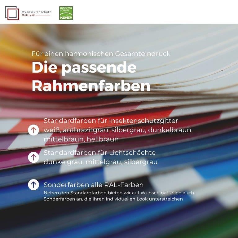 Wir können nicht nur Standard. Beim perfekten Fliegengitter spielen Farbe und Form eine entscheidende Rolle.
Neben den Standardfarben bieten wir auf Wunsch auch Sonderfarben. So wird Ihr individueller Insektenschutz von Anfang an perfekt in den Look Ihres Hauses oder Wohnung integriert.
Unser Winterrabatt von -10 % auf euren individuellen #neherinsektenschutz gilt noch bis einschließlich 28. Februar 2023.
🟥⬜️insektenschutz-rhein-main.de
#fliegengitternachmaß #fliegengittertür #fliegengitterfenster #insektenschutzgitter #transpatec #transpatecgewebe #insektenschutzrheinmain #stechmücken #hausbau2023 #homerenovation #insektenschutztür #insektenschutzschiebetür #bauherren2023 #lichtschachtabdeckung #nosferatuspinne #richtfest #stinkwanze #lebenmitbaby #heuschnupfen