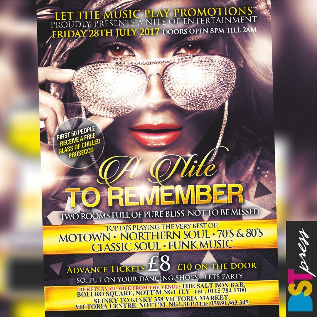 A Design To Remember By The DST Graphic Designers
#dstpress #anitetoremember #nottingham #party #graphicdesign #flyers #leaflets #invitationcards #posters #banner #stickers #businesscards #brochures #menus #bespokedesignandprint #forallyourprintingneedsandservices