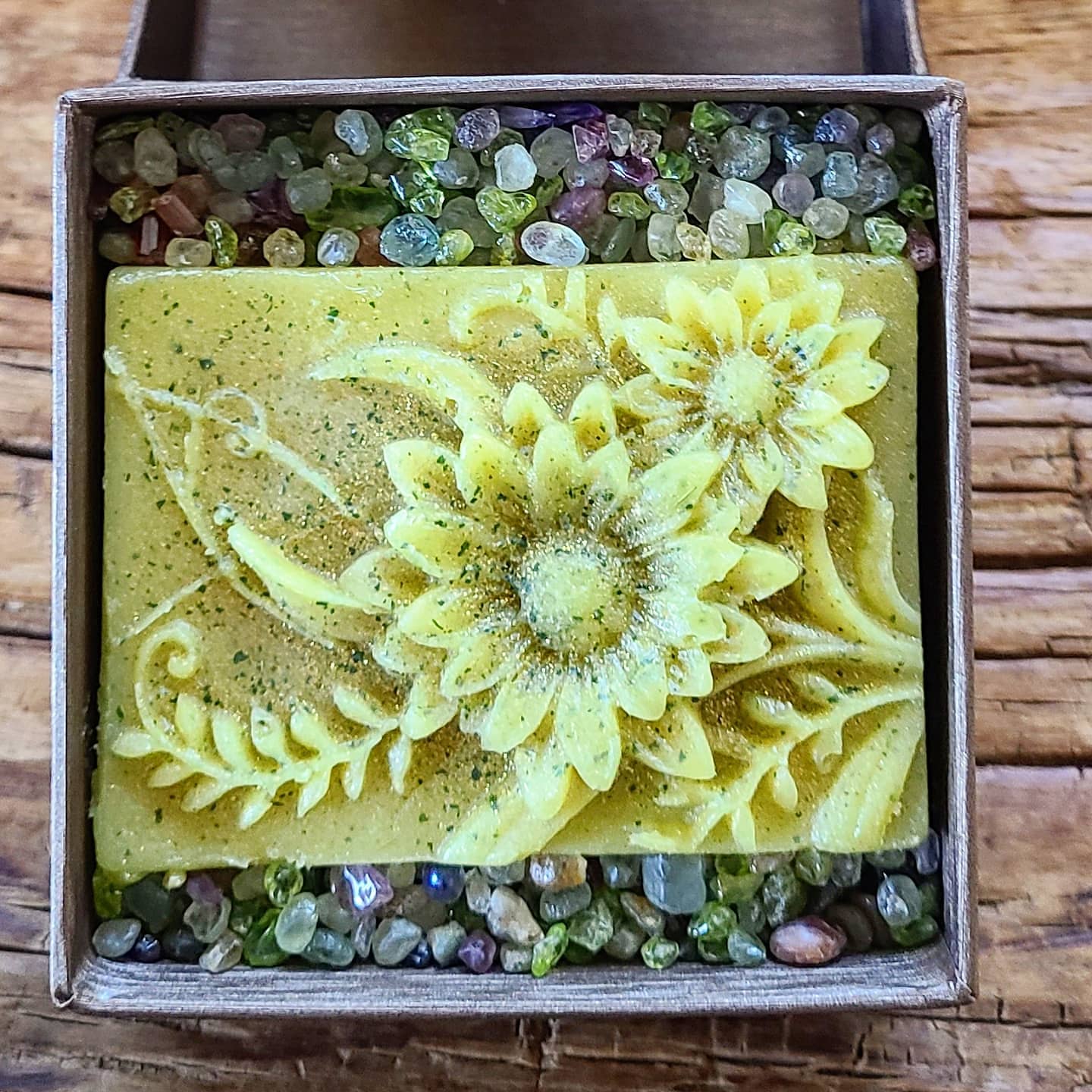 This is the final formulation of the Bright Life Night Cream - June - that I will formally be offering to all of you in the very near future.
..
..
I decided to add 14 carat gold speckles and a little bit more powdered Moringa for nutrition for the skin and the result has exceeded all expectations.
..
..
The magical flecks of gold made it just the precious enough thing to formally dedicate to my 2nd mother - Aunt June - when the time is right and it will be soon.
..
..
..
..
..
..
..
..
..
#MotherNatureHealsEverything #NightBloomingJasmine #ClarySage #Moringa #luxurylotionsoap #SkinFood #SoulFood #EmotionalWellbeing #Meditation #ActiveMeditation #Colortherapy #Aromatherapy #Crystals #CrystalTherapy #FlowerEssenceTherapy #FlowerEssence #FlowerEssences #EssentialOils #Trustyourself #OrganicSmallBatchLocalSeasonal #BrightLiving #BrightLife #LifeBalance #SelfCare #twelvestep #alanon