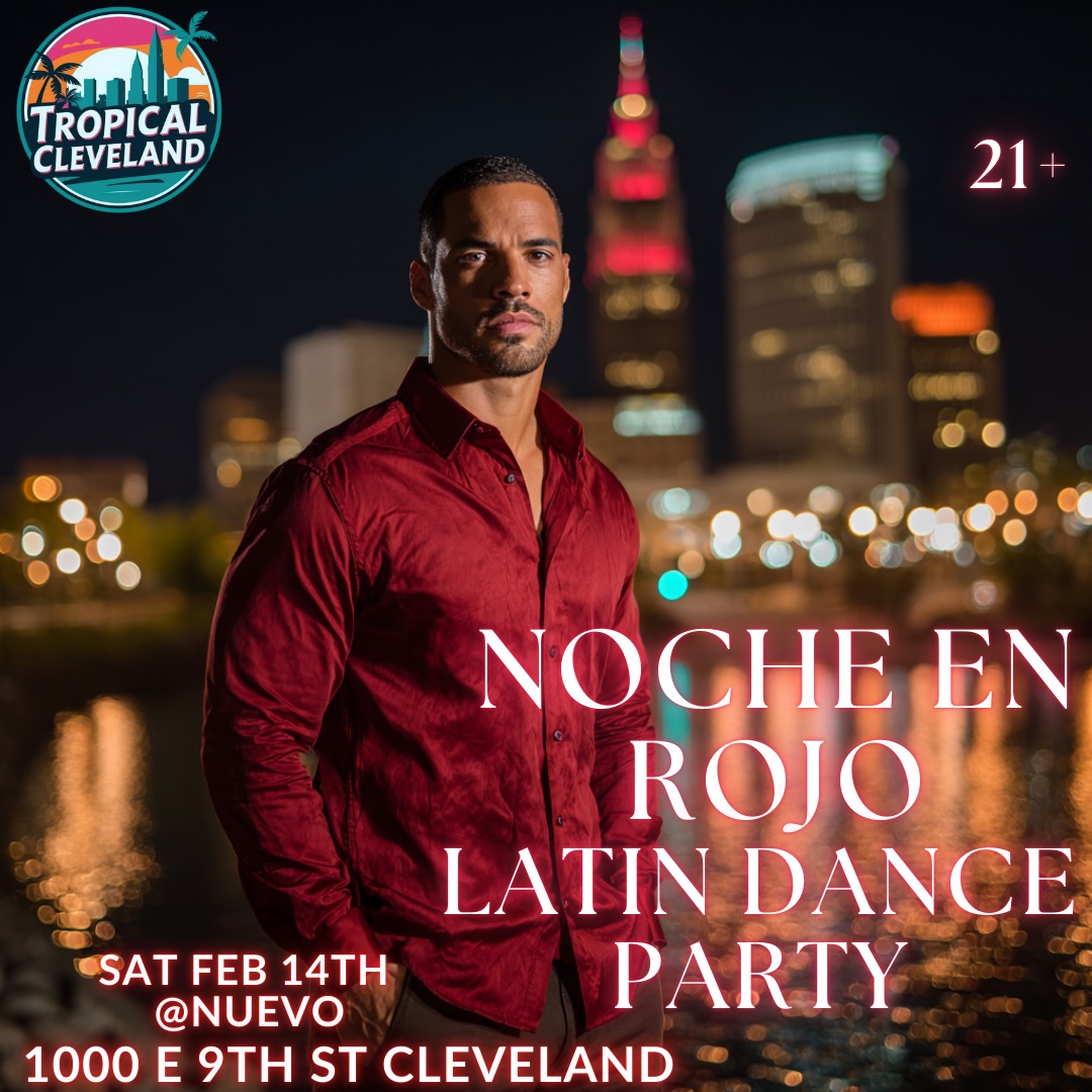 CLEVELAND… are you ready? 😍
Saturday the 14th we go ALL RED for our 🔴 NOCHE EN ROJO Latin Dance Party at Nuevo Modern Mexican & Tequila Bar 💃🏽🕺🏽
Expect:
🎶 The hottest Latin beats
💃🏽 A dance floor full of fire
🍹 Delicious drinks
❤️ A night to celebrate love in every way
Put on your sexiest red outfit and come feel the rhythm with us.
Trust us… you do NOT want to miss this one 🔥
#NocheEnRojo #LatinNight #ClevelandEvents #DanceParty #WearRed