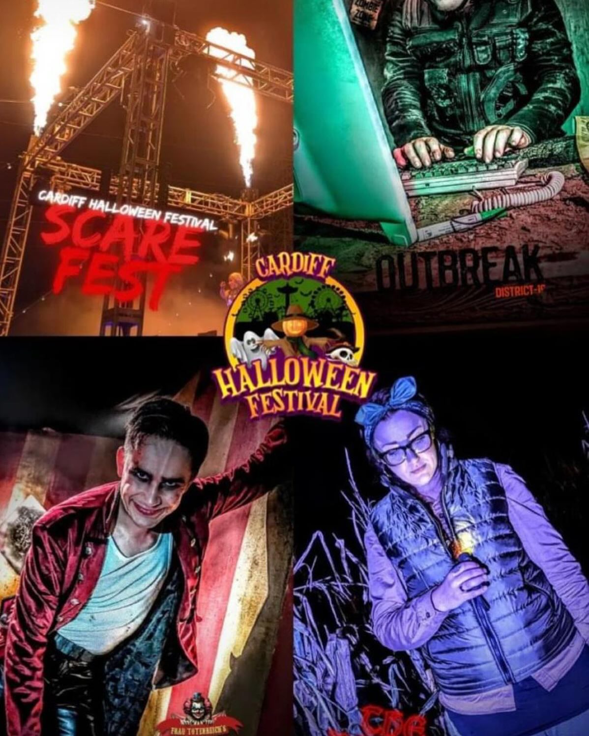 It’s been a busy year, so busy I’ve been neglecting this page!
Here’s a little look at what I spent my October doing as a director/creative:
Cardiff Halloween Festival and Scarefest 2024!
I was privileged to be involved in almost all of the creative decisions of this event, from concepts, design, scriptwriting, and of course directing!
It’s my second year, and though it was a lot of stress, I’m so proud of how it all turned out!