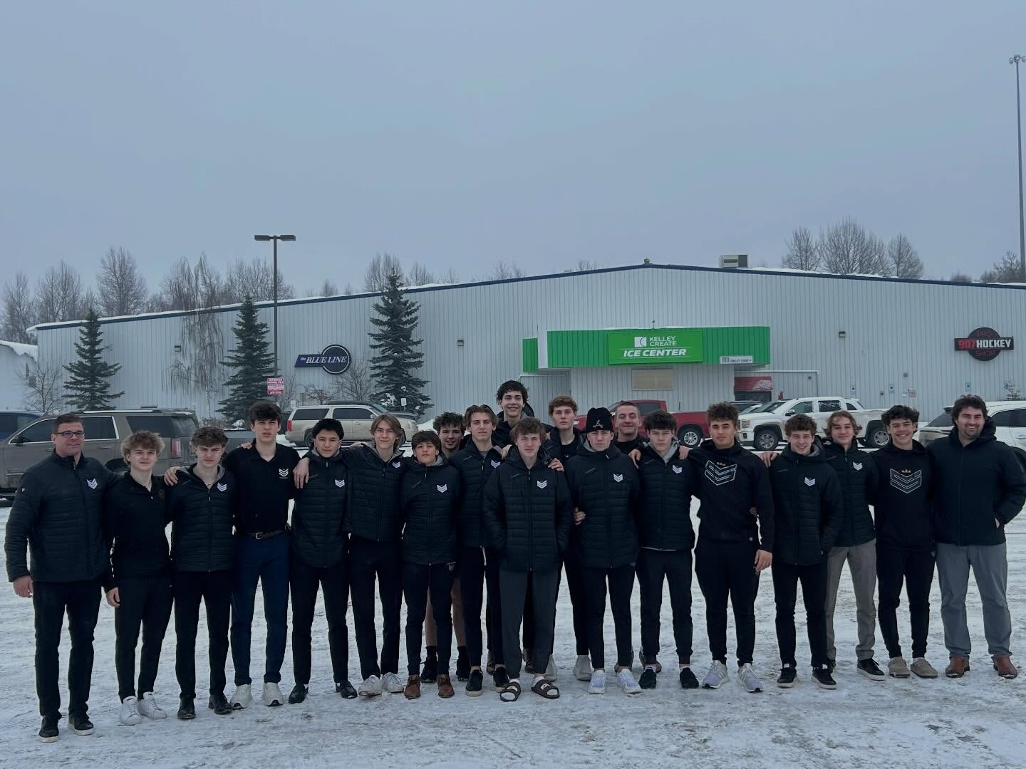 Thank you, Alaska, for the hockey and the views.— U17P #starhockeyacademy