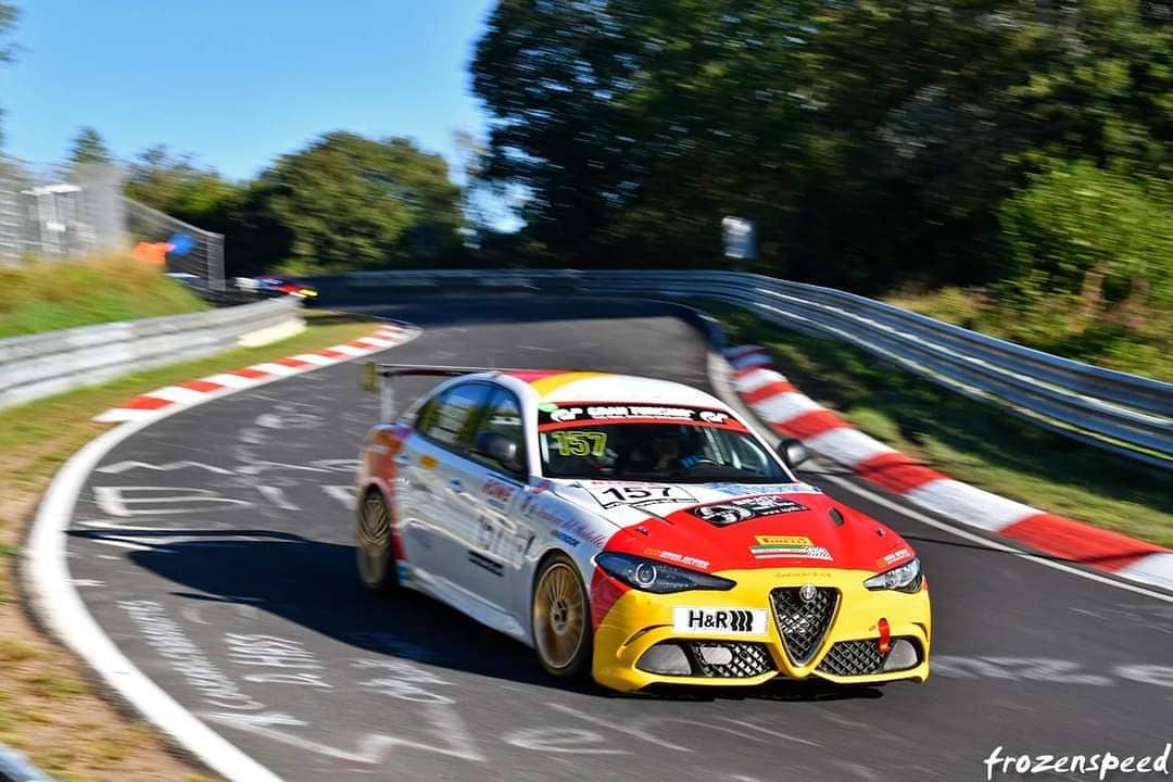 First VLN race with Giulia!
We have been working non stop in the past days to make it race ready but unfortunately now having issue with the gearbox. The 24h race is not far and we will make the most out of every minute to have a fast and reliable car!
Thanks to @frozenspeed for the pic!
.
.
.
#ringspeedmotorsport #nurburgring #nordschleife #greenhell #nring #VLN #alfaromeo #alfaromeogiulia #giuliaquadrifoglio #madeinitaly #race #racing #racecar #becauseracecar #fastcar #motorsport #ringtool #ringtoolcommunity #tracktool #trackday #nurburgringnow #carporn #car #auto #nurburgringlivepics #trackaddict #nurburgring24h