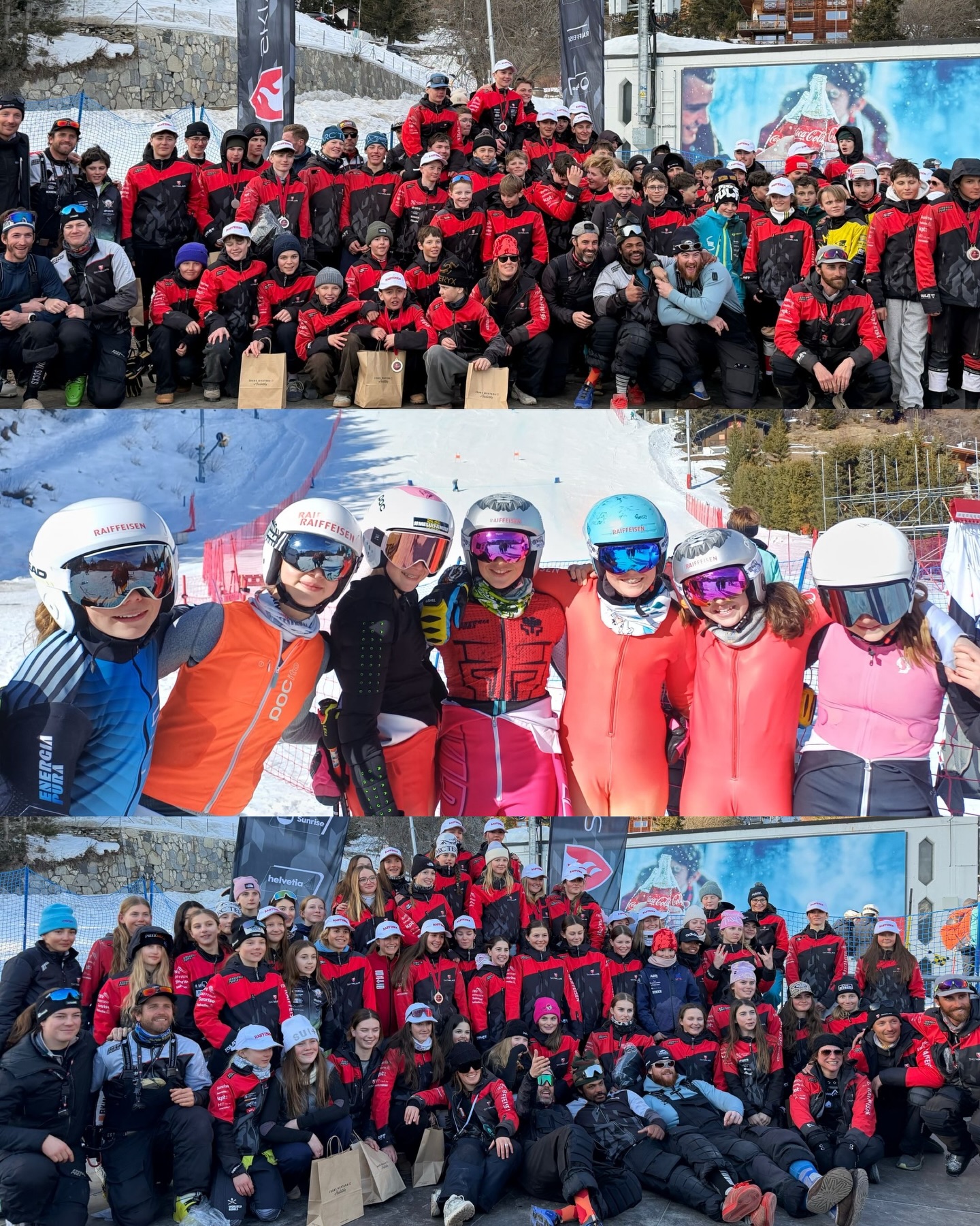 Championnats valaisans de Super-G à Crans-Montana 🏔️⛷️
📅 7–8 février 2026
Avec une météo fantastique 😎, nous avons assisté à de très belles courses et de solides résultats pour le STA 💪🔥
🍫🥇Liv Philippoz : 5ᵉ et 1ʳᵉ
🍫Avelyn Hodges : 4ᵉ et 7ᵉ
place
🔟 Naomie Salamin : 10ᵉ
🔟 🔟Lana Morisod-Melly : 10ᵉ et 10ᵉ
🍫🥈Gaspar Vargas Lubbert : 5ᵉ et 2ᵉ
🍫Maxime Hannart : 5ᵉ
Bravo à toute l’équipe pour l’engagement et l’intensité sur la piste ❄️🔥
#SuperG #ChampionnatsValaisans #CransMontana #SkiAlpin #Proudteam
@ski.valais @helvetia.schweiz @garaventa.official