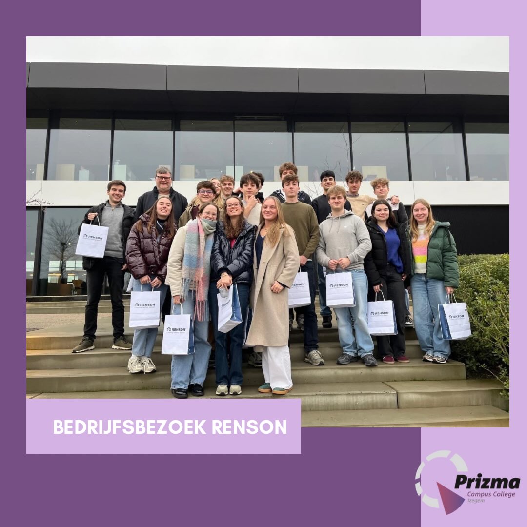 De laatstejaars economie genoten van een boeiend bedrijfsbezoek aan Renson. Dit is een toonaangevend bedrijf dat allerlei producten fabriceert voor tuinbeleving. De internationale activiteiten en het human resources management werden toegelicht. Inspirerend! #prizmacampuscollege #hiergroeittalent
