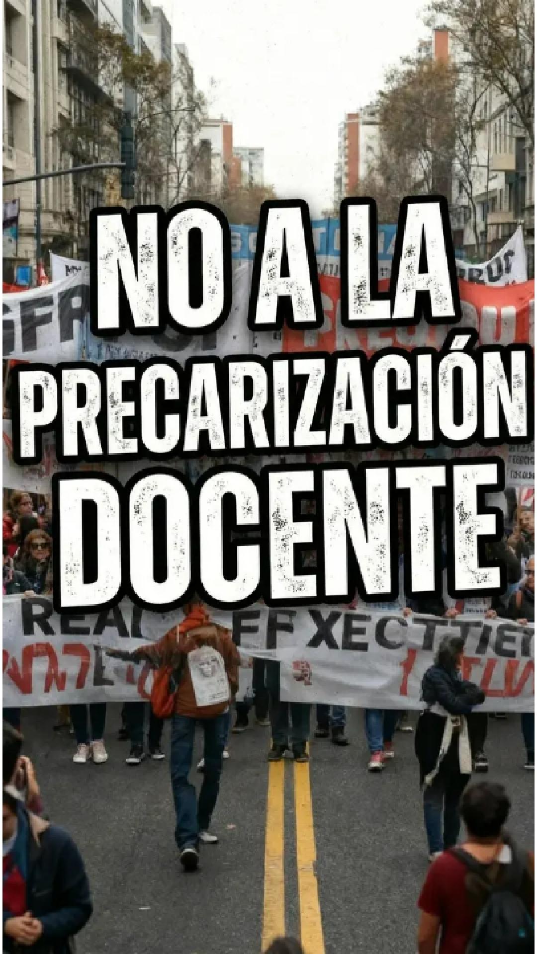 ¿Pagar para trabajar?
La autonomía universitaria no puede ser excusa para precarizar.
📢 La educación pública se defiende garantizando condiciones dignas, no trasladando los costos a los docentes.
