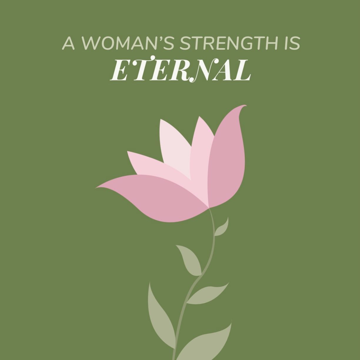 From giving birth to bearing with their periods; a woman’s strength is being constantly tested and through all of it, they fight and prevail. They prove their strength is eternal. Which is why we want to give women a hygienic and comfortable experience every month with our biodegradable sanitary pads. You can learn more about our mission at apnagreen.com #biodegradable #women #strength #eternal #feminism #femininehygiene