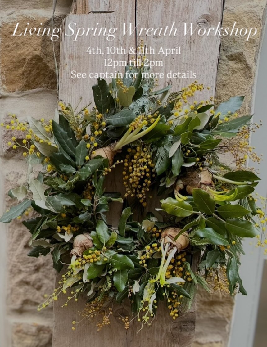 Welcome spring with something that keeps growing.
In this hands on workshop you’ll create a living spring wreath using fresh greenery and seasonal bulbs/plants. From learning how to create your own wreath base to simple techniques on how to design a care for your wreath.
Perfect for any table or door, this is the arrangement that keeps evolving.