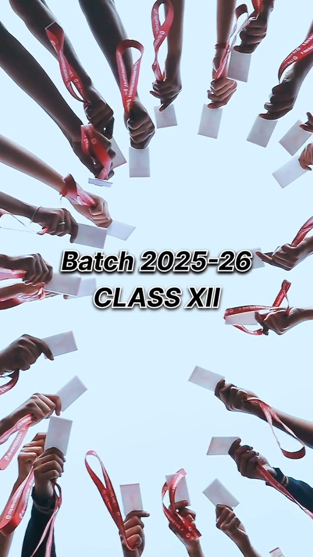 From our corridors to the world. Best of luck, Grade XII! 🎓✨
We believe in you, always,
Go write your own story,
Make us proud! 🎖️🎉
Forever cheering for you! 💐
#ClassOf2026#FarewellGrade12#proudschoolmoments🫶 #FutureLeaders#GoShineBright ✨🎓