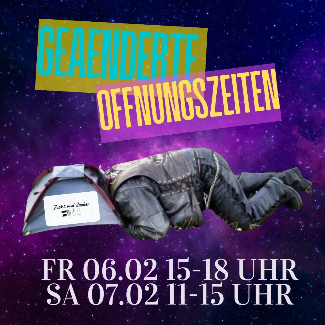 Aufgrund der Konzerte, könnt ihr in den geänderten Öffnungszeiten am Fr & Sa ganz normal shoppen.