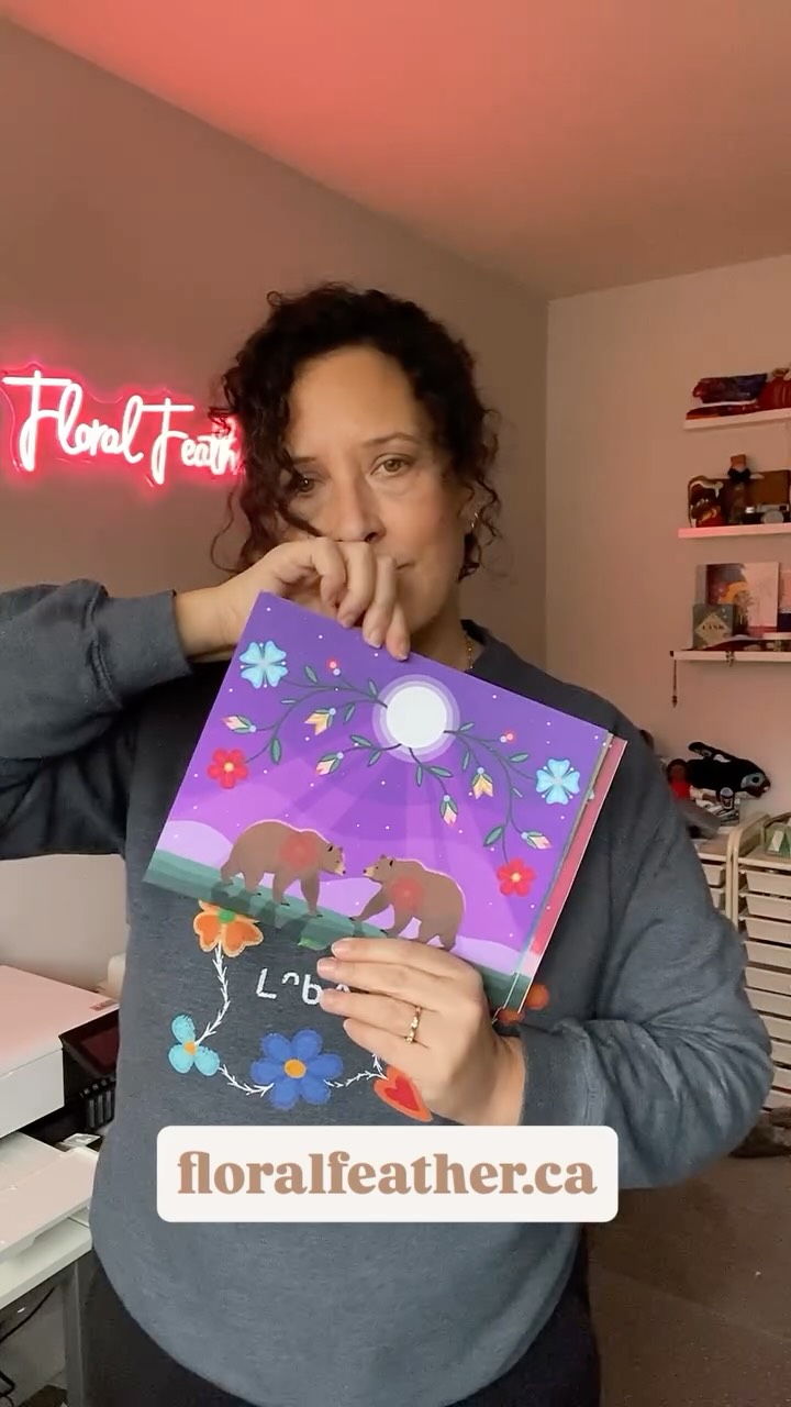 After tweaking a couple things I’m happy with how this animal collection turned out. Now if my new printer would cooperate with me. I thinks it’s wireless connection issues and it’s driving me nuts. #metisart #indigenousart