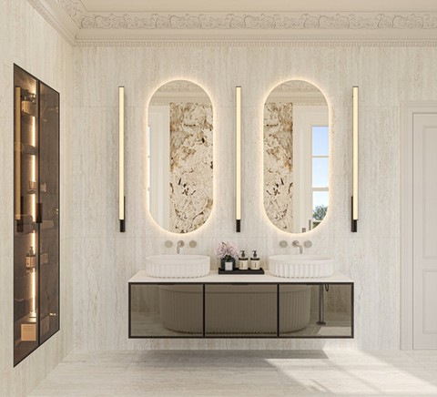 The Super Chic 2025 Bathroom
Our 2025 bathroom collection pushed boundaries in luxury bathing. Marble bookmatch, lacquered and mirrored cabinetry, black fluted tiles, and bronze fittings create spa-like spaces that elevate everyday life into a daily ritual of indulgence.
Susan van meter | Going Beyond Design
susanvanmeter.com | info@susanvanmeter.com | 0207 971 7797
Lambarde Square, London, SE10 9GF
#luxurybathroom #interiordesignlondon #bespokebathrooms #residentialinteriors #luxuryliving #bathroomdesign #marblebathroom #homedesign #interiorinspiration #interiordesignerlondon #luxuryhomes #bathroomgoals