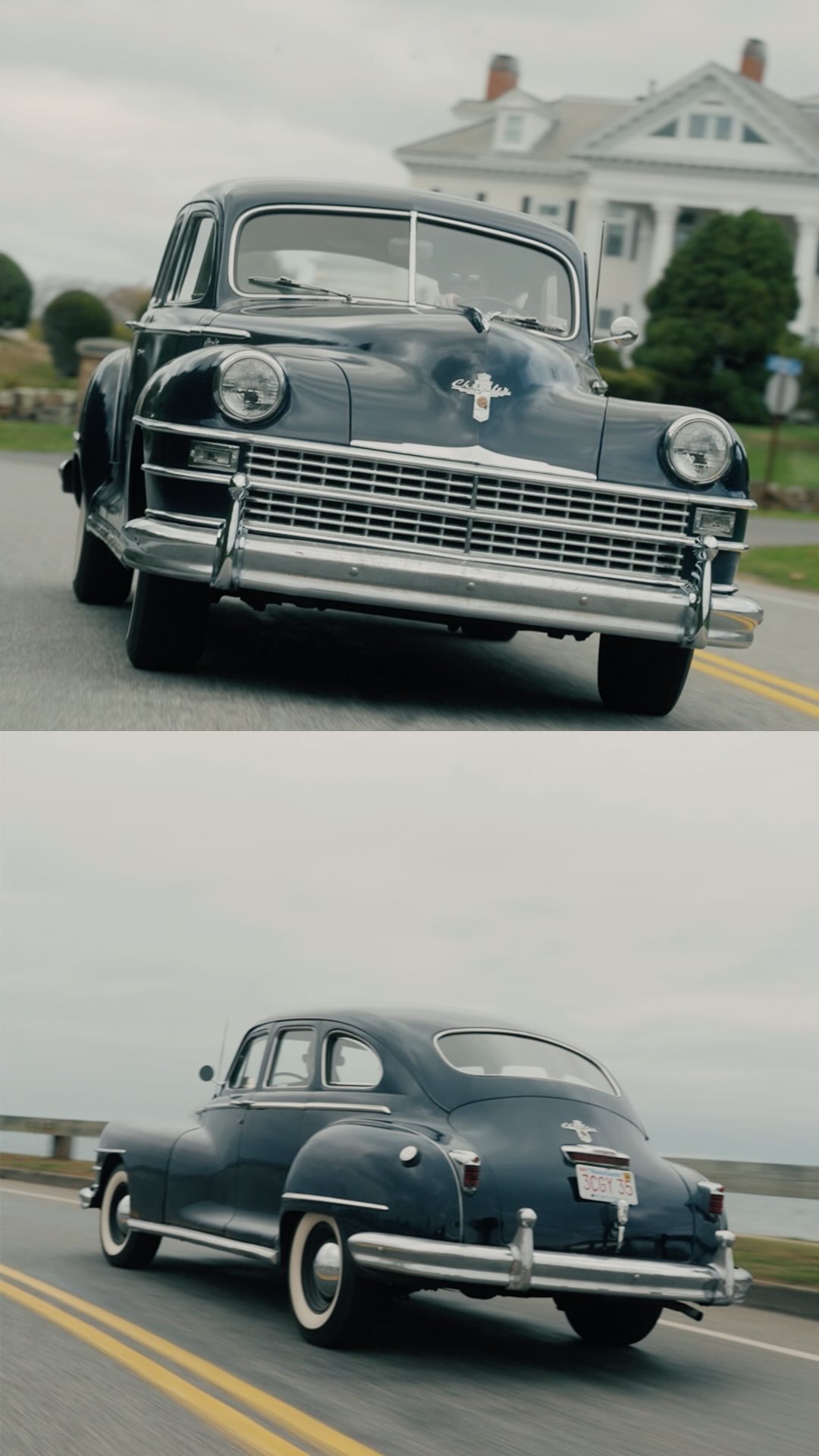 BTS! A cold 2 day shoot in Newport and East Greenwich with some fun rollers of a 1948 @chrysler New Yorker & ending with a beautiful interview set up at @grazeonmaineg . Stick around till the end to see some clips!