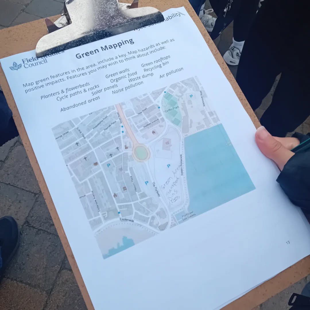 Investigating sustainable communities for our GCSE Geography course #maximisingpotential #GCSEGeography#fieldwork