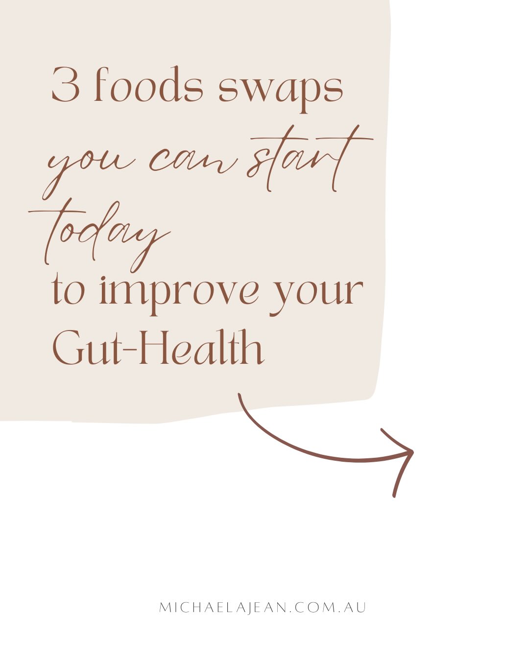 It’s the little things you do every day that make all the difference.
Switching out daily rituals in your diet can have an instrumental influence on the way your body adapts to stress on a daily basis.
Small changes everyday can lead to BIG wins for your gut health, not to mention better blood glucose control, better moods and energy + significantly reduced inflammation systemically.
Here’s a few simple ideas to get you started 🥛🍭🥣