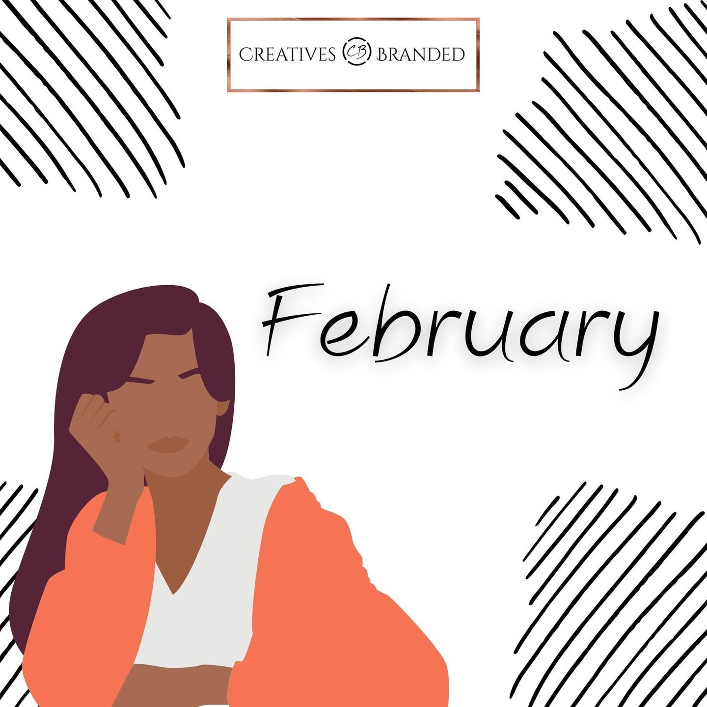 Whew! The first month of the year is already done! Hello February!
What are you focused on for February?
Drop it in the comments below or send a DM!
#branding
#brandstylist
#design
#graphicdesign
#logo
#website
#webdesign
#aestheticarchetict
#contentcreator
#blackcreatives
#creative
#creativesbranded
#creativepreneur
#blackownedbusiness
#boss
#girlboss
#womeninbusiness
#womanpreneur
#cryseb