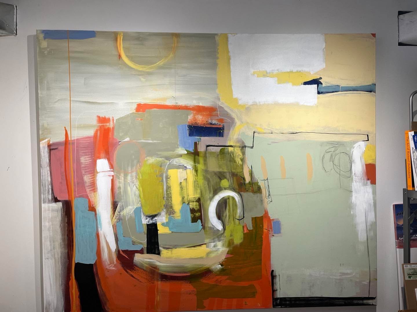 Another 5’x6’ painting completed and ready to share