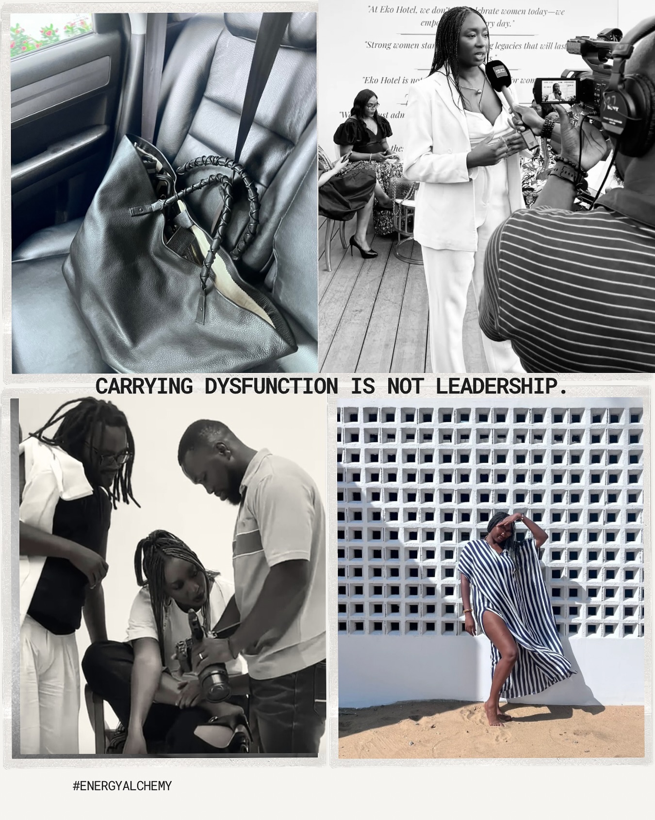 One of the most expensive mistakes I made building long-term was compensating for broken systems instead of redesigning them.
I absorbed inefficiency.,
Stabilised what should have been restructured.
I became the regulator for environments that never learned to hold themselves.
It looked like leadership,
But it was actually erosion.
This pattern wasn’t just in my work,
It was in my nervous system.
This is why I built Energy Alchemy -
a stabilisation system for leaders who are done carrying what isn’t theirs.
If you’re ready to lead from clarity instead of compensation,
Energy Alchemy is where that shift begins.
🔗 Link in bio 👆🏾