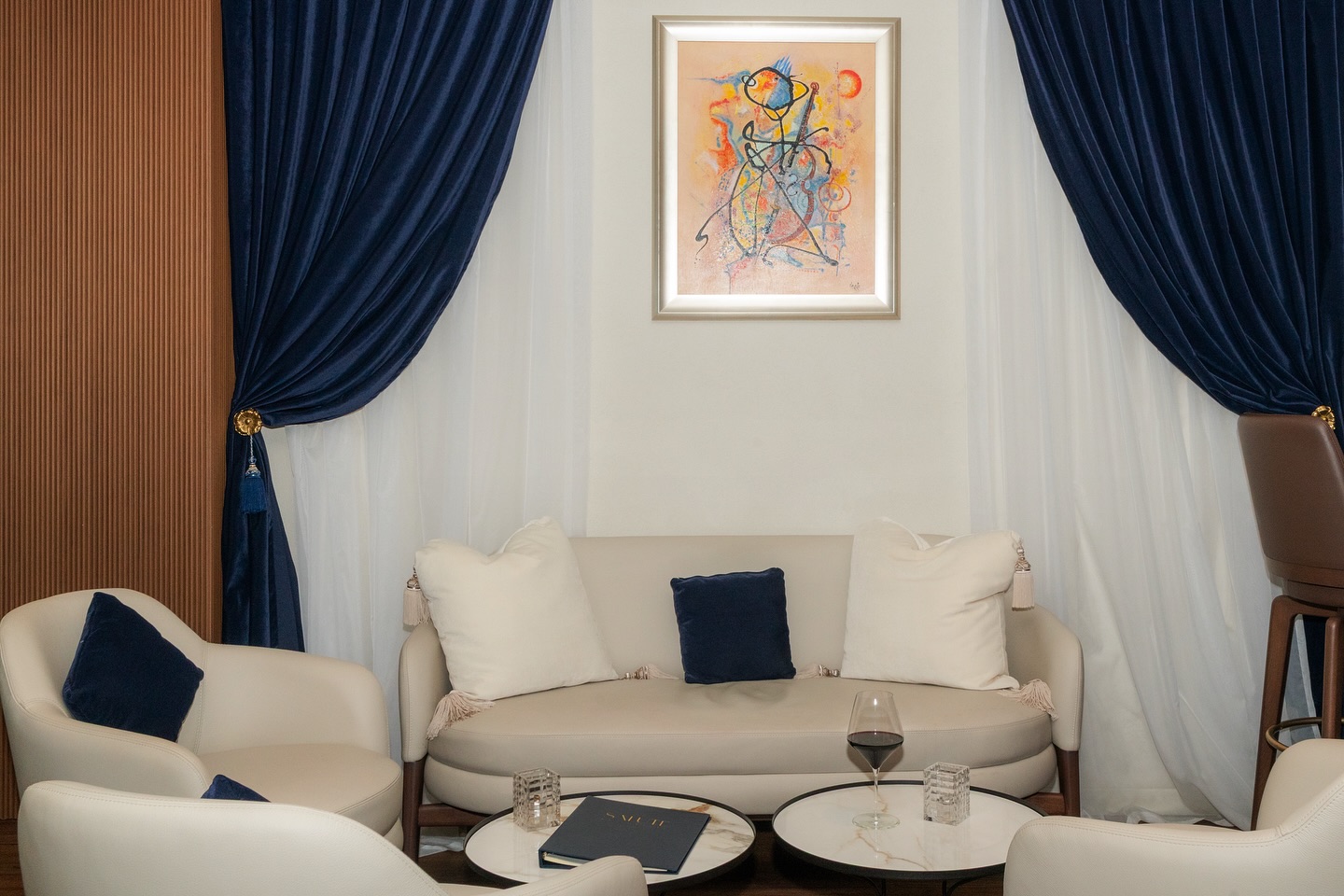 Welcome to the lounge at Salute Ristorante, where deep velvet tones, soft lighting, and refined details create the perfect setting for unhurried conversations and elevated Italian indulgence.
Whether before dinner or long after dessert, this is where the night lingers beautifully.
•••
#salutepalmbeach #palmbeachdining #italianelegance #palmbeach #palmbeachfl