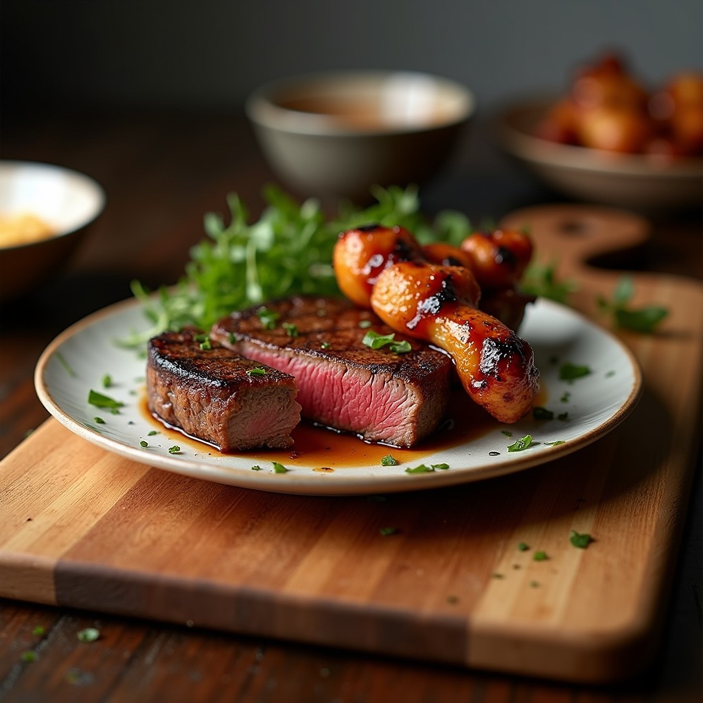 From our butcher to your plate: simple steps for perfect, halal-friendly steaks every time. 🔪🔥
• Sliced steak: season 30 min, sear hot 60–90 sec per side for medium-rare. Rest 5 min.
• Skewers: marinate 1–2 hrs, high heat 8–10 min, turn often for even char. Rest 3 min.
• Wings: dry-brine 2 hrs, roast or grill 20–25 min, finish on high for crisp skin. Rest 5 min.
Tip: always pat meat dry before seasoning for a better crust. I’m here for custom halal cuts and timing advice — stop by our North Brunswick shop or order online. Link in bio. 🍽️👨🍳
#HalalCooking #SteakTips #NorthBrunswickNJ #ChopsAndSteaks #HomeChef #MeatLovers #GrillTips #ButcherSecrets #RestaurantAtHome