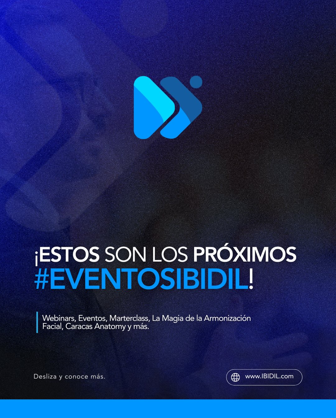 ¡En #Ibidil tenemos muchos más eventos para ti!
Estamos muy emocionados por todo lo que viene y queremos que tú seas parte!
¿Quieres acompañarnos y elevar tu práctica? ¡Comenta EVENTO y te daremos más información!