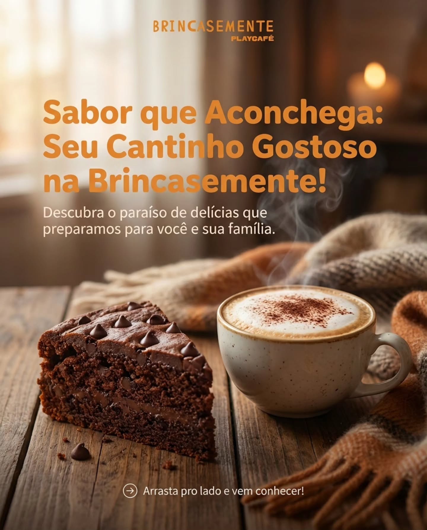 Você sabia que a Brincasemente é pra todo mundo? Além de um espaço incrível para as crianças, temos um cantinho super especial para você recarregar as energias e saborear momentos deliciosos!
Imagine um café quentinho, bolos fresquinhos que desmancham na boca, lanches saborosos para aquela pausa estratégica, sucos naturais e até a nossa famosa gengibreja para dar um up no seu dia! Tudo feito com muito carinho para adoçar sua jornada empreendedora.
Quer dar uma espiadinha no nosso menu e planejar sua próxima visita! Você pode conferir nosso cardápio completo aqui no local ou, se preferir, online pelo TripAdvisor! É só buscar por Brincasemente e se deliciar com as opções. 💖
Venha nos visitar e transforme sua pausa em um momento de pura inspiração e sabor!
#serragrande #bahia #crianca #cafe #brincar